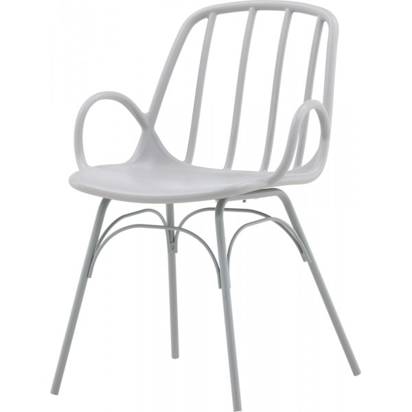 Dyrn spisestuestol - Lys gr