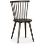 Omni spisegruppe, rundt spisebord 130 cm inkludert 4 stk. Castor pinnestoler - Rykfarget eik