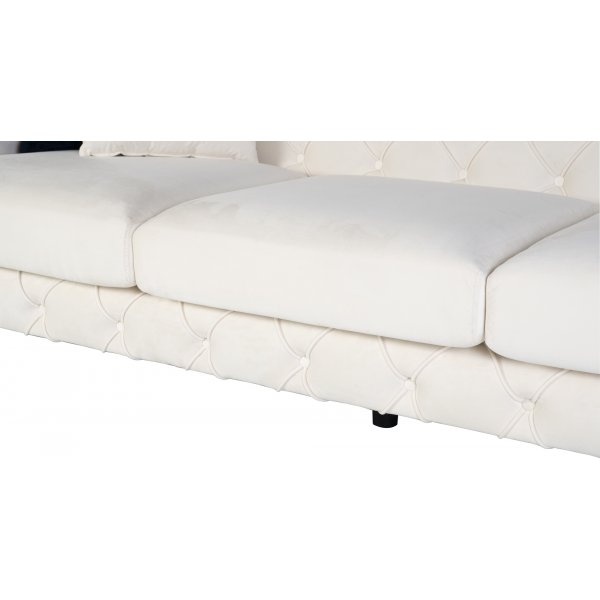 Como 3-seters sofa - Beige + Tekstilrens for mbler
