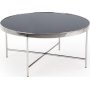 Gunhild salongbord 82 cm - Sort/krom