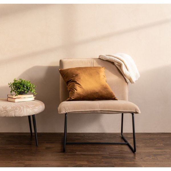 Lova lenestol - Beige/svart