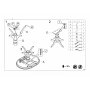 Dana spisebord 90-124 cm - Hvit + Flekkfjerner for mbler