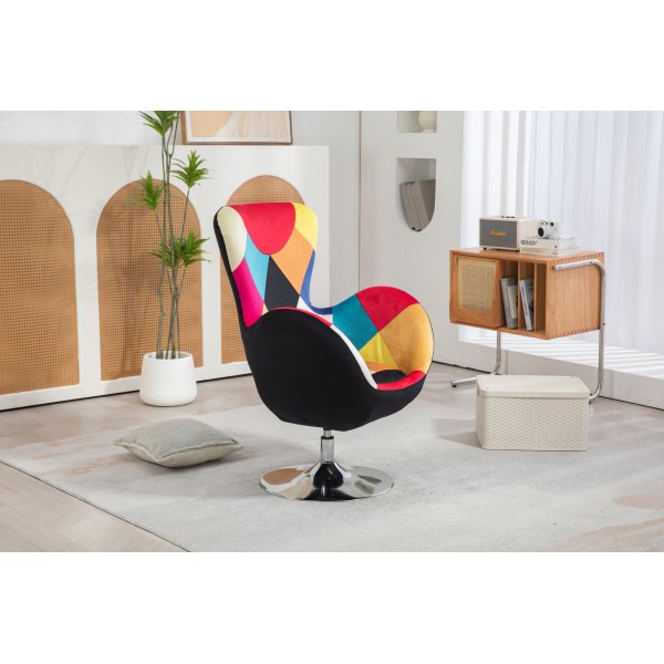 Lucille lenestol - Multi/krom