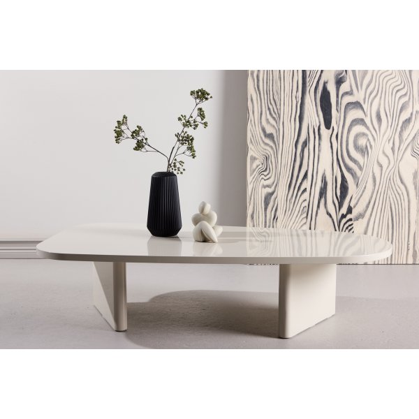 Salongbord Gr�nvik 130x65 cm - blank beige