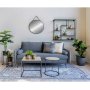 Imola 2,5-seters sofa - Gr/svart