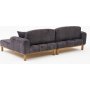 Reims divansofa hyre - Antrasitt