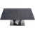 Pipil spisebord 160-200 cm - Mrk gr