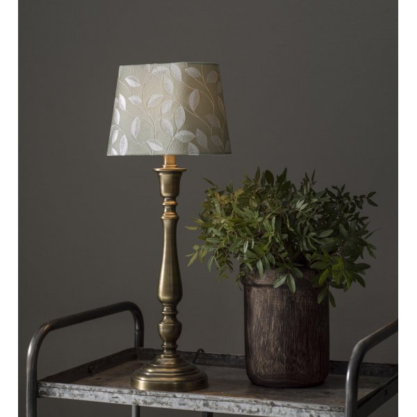 Therese lampefot - Antik messing