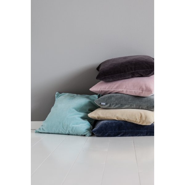 Aletta putetrekk 50x50 cm - lys gr