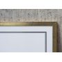 Ramme Deluxe (Gull) - 50x70 cm Plakat