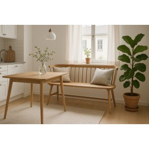 Pinnesofa kjøkkensofa Sandhamn - Oljet Eik Pinnesofa kjøkkensofa Sandhamn - Oljet Eik