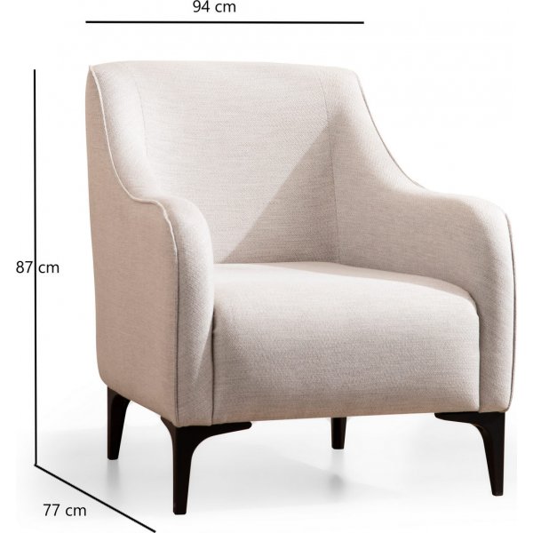 Belissimo lenestol - Hvit Belissimo lenestol - Hvit