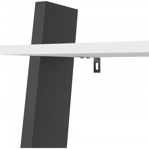 Oslo trinnhylle - Hvit/svart Oslo trinnhylle - Hvit/svart