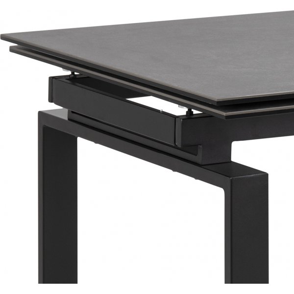 Huddersfield spisebord 160-240 cm - Sort Huddersfield spisebord 160-240 cm - Sort