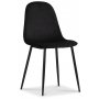 Seat spisegruppe, spisebord med 4 stk Carisma flyelsstoler - Svart/Svart + 3.00 x Mbelftter