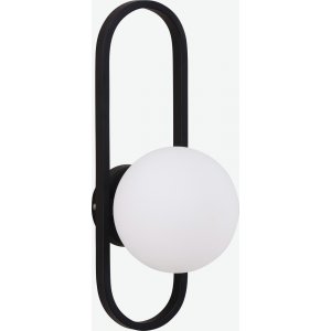 Alpes vegglampe - Sort/hvit Alpes vegglampe - Sort/hvit