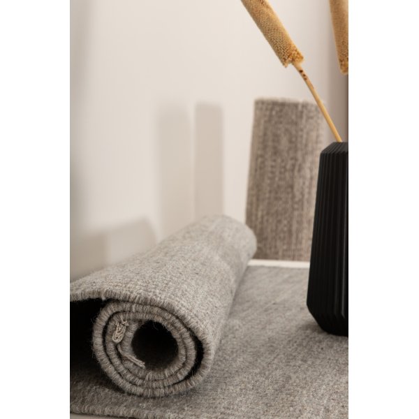 Miley ullteppe - Grå Miley ullteppe - Grå