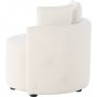 Kelso 2-seters barnesofa - Hvit teddy