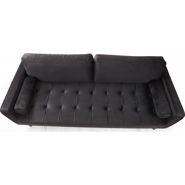 Roma 3-seters sofa - Svart Roma 3-seters sofa - Svart