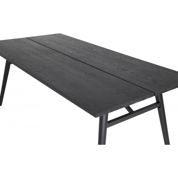 Smil forlengelsesbord, 195-280 cm - Svart