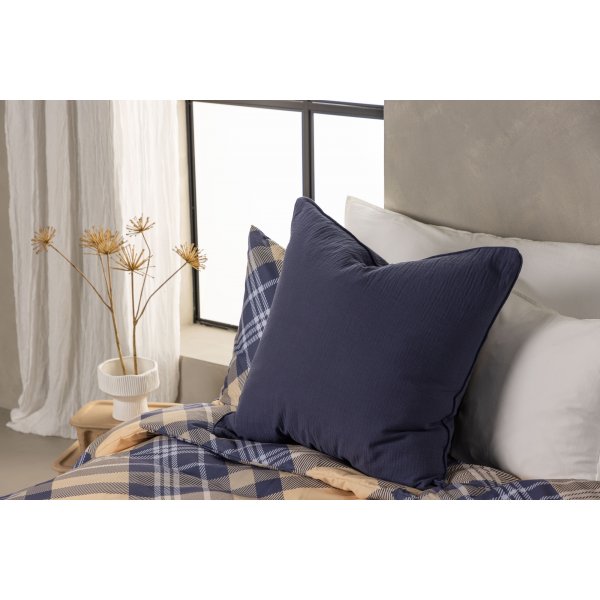 Tyra putetrekk 60 x 60 cm - Blå Tyra putetrekk 60 x 60 cm - Blå