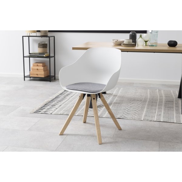 Tina lenestol - Gr/eik