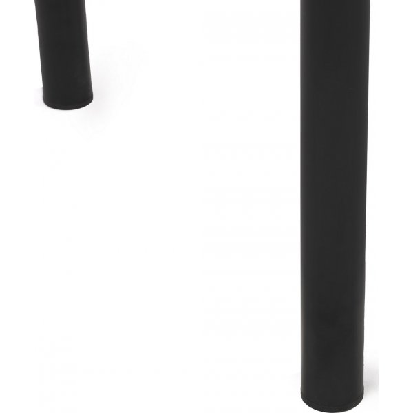 Polo spisebord 110-170 x 75 cm - Valntt/svart