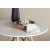 Danburi spisebord 60 cm - Hvit