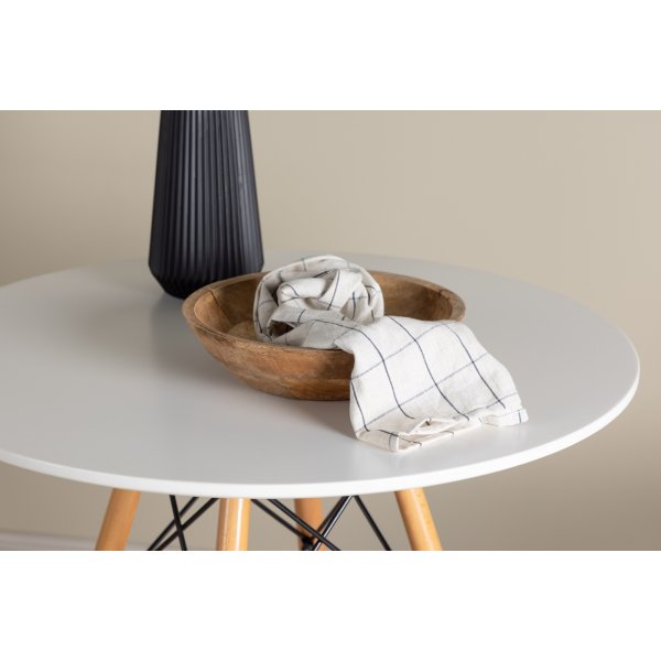 Danburi spisebord Ø60 cm - Hvit Danburi spisebord Ø60 cm - Hvit