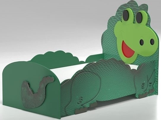 Dino barneseng - Valgfri strrelse!