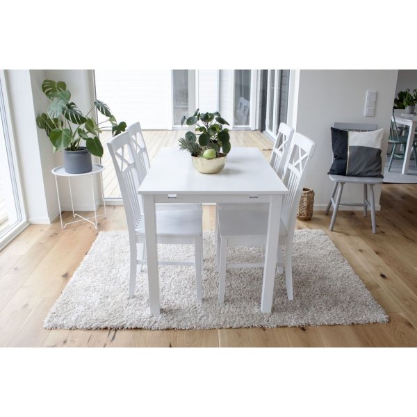 Spisestol Rudi - Hvit Spisestol Rudi - Hvit