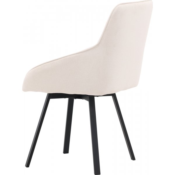 Rosie spisestuestol - Beige/svart Rosie spisestuestol - Beige/svart