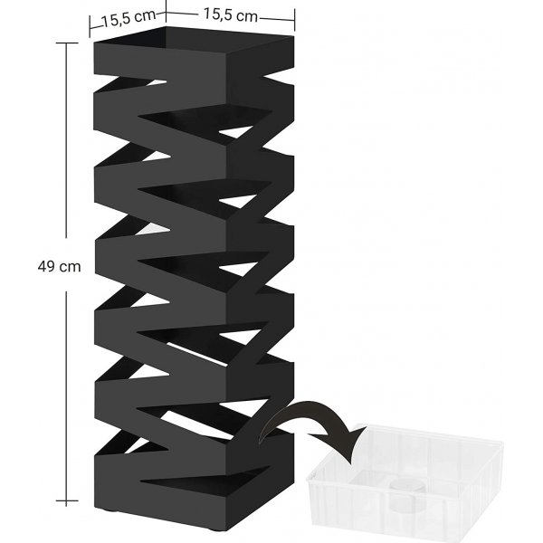 Denzel paraplystativ - svart