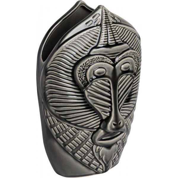 Mandrill vase stor - Grå Mandrill vase stor - Grå