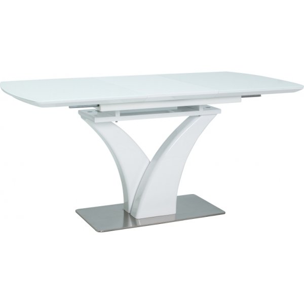 Faro spisebord 120-160 cm - Hvitt