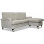 Howard Divansofa i stoff - Lysebeige