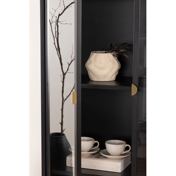 Alexander vitrineskap - Sort