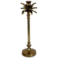 Lysestake palme H50cm - Gull Lysestake palme H50cm - Gull