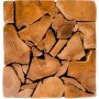 Mosaikk Teak krakk - Teak