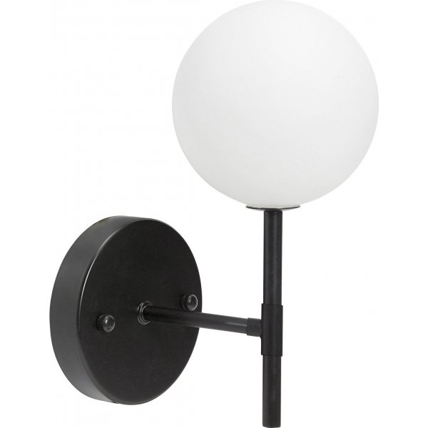 Sigma enkelt vegglampe - Sort