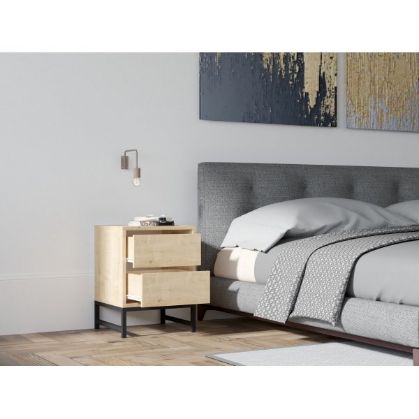 Neddy nattbord - Safir/sort Neddy nattbord - Safir/sort