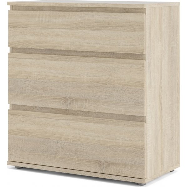 Nova kommode med 3 skuffer - Eik Nova kommode med 3 skuffer - Eik