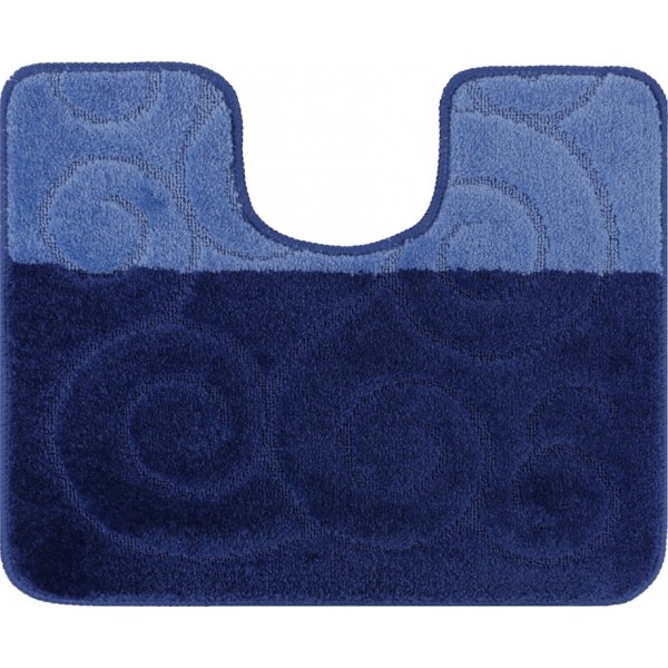 Sile baderomsteppe - Blå/mørkeblått Sile baderomsteppe - Blå/mørkeblått