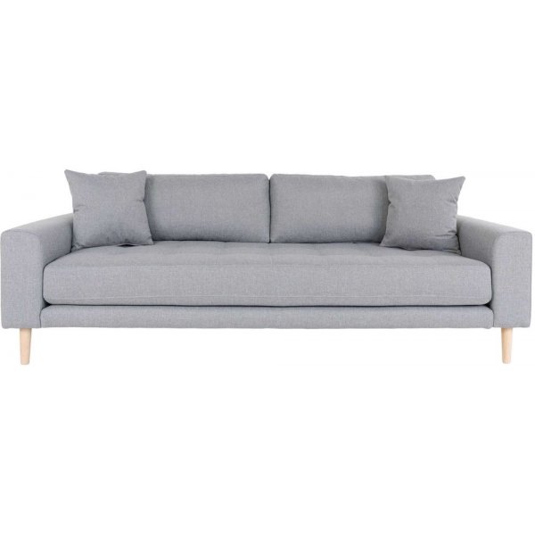 Lido 3-seters sofa - Lysegr