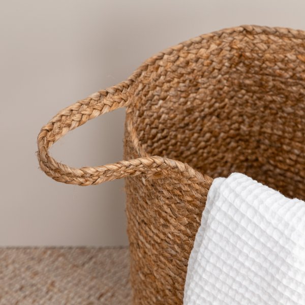 Pune kurv Ø35 cm - Jute Pune kurv Ø35 cm - Jute