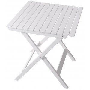 Br�nn� spisebord hvit 65x65 cm