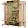 Garmanto hallmbler 180 cm - Sonoma eik/bilde