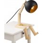 Milet bordlampe - Naturell