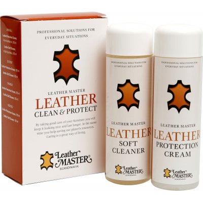 Leather Clean & Protect Mini rengjringsvske - 2 x 100 ml