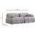 Petite 2-seters sofa - Lys gr